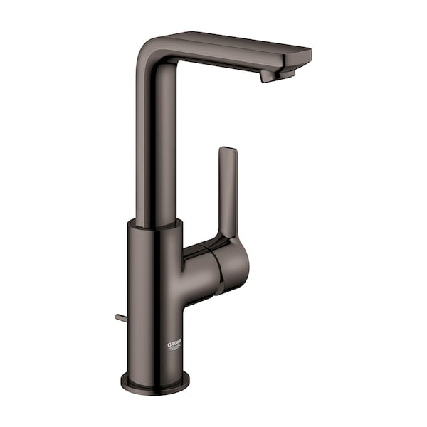 Single Hole Single-Handle L-Size Bathroom Faucet 1.2 Gpm, Gray